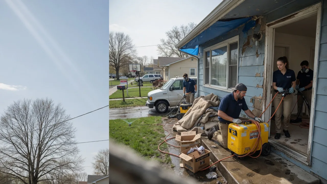 Basement Flood Cleanup in Hewitt, MN near me